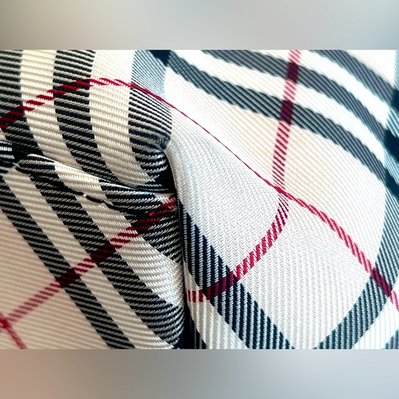 【☆JAPAN☆】Auth Burberry Blue Label Beige Nova Check Top Handle Handbag - Picture 13 of 15